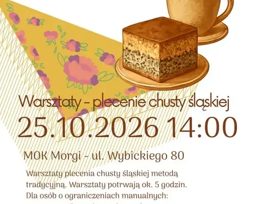Warsztaty śląskiej chusty w Mysłowicach – tradycja i rękodzieło
