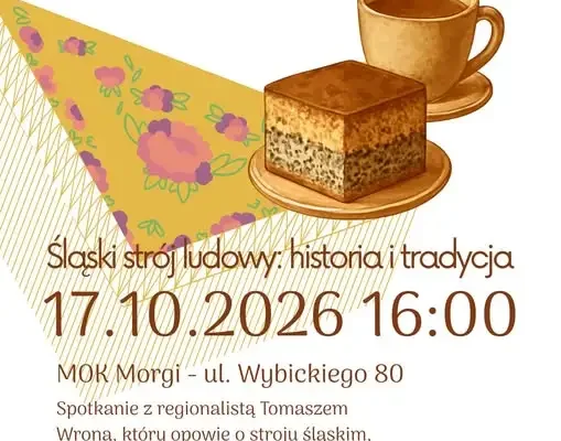Morgi: rusza cykl „Przi kawie i kołoczu” – pierwsze spotkanie o śląskim stroju