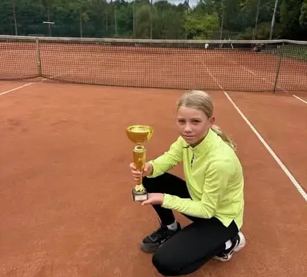 Maja z Mysłowic podwójną mistrzynią województwa śląskiego U14 w tenisie