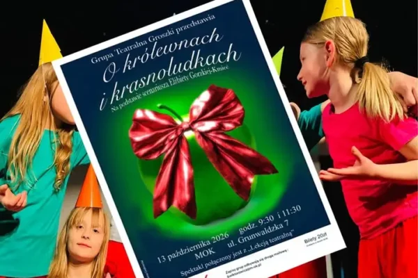 Mysłowice: Grupa teatralna Groszki zaprasza na spektakl „O królewnach i krasnoludkach”