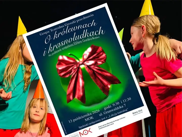 Mysłowice: Grupa teatralna Groszki zaprasza na spektakl „O królewnach i krasnoludkach”