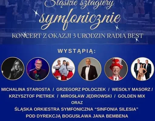 Konkurs na bilety na Śląskie Szlagiery Symfonicznie w Mysłowicach