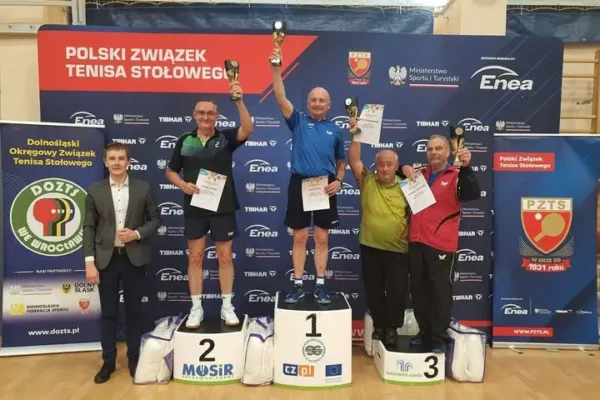 Jurij Fomin wygrywa II Grand Prix Polski Masters w tenisie stołowym