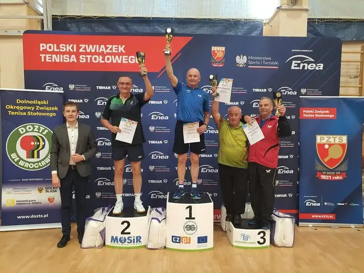 Jurij Fomin wygrywa II Grand Prix Polski Masters w tenisie stołowym