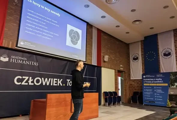 Myszkowiccy uczniowie odkrywali zawodowe ścieżki na Dniu Otwartym Akademii Humanitas